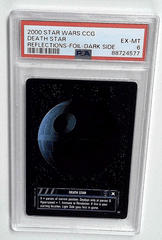 V1173: 2000: DEATH STAR: REFLECTIONS: FOIL: DARK SIDE: PSA 6: EX-MT: 88724577